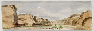 San Juan kaňon Dec racionální využití č. 2 (kaňon Dec racionální využití, Arizona), 1869-1871 (akvarel) od Vincent Colyer