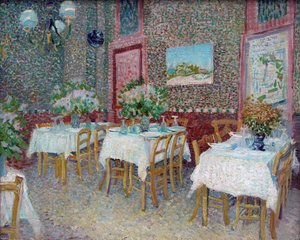 Interiér restaurace, 1887. od Vincent van Gogh