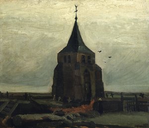 Stará věž, 1884. od Vincent van Gogh