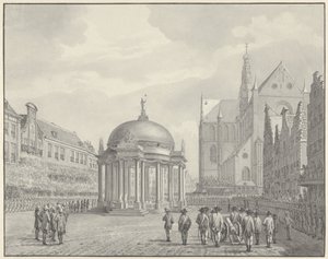 Přísaha vládních nařízení na náměstí Grote Markt v Haarlemu, 5. září 1787