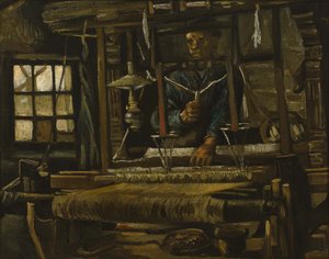Chata Weavers od Vincent van Gogh