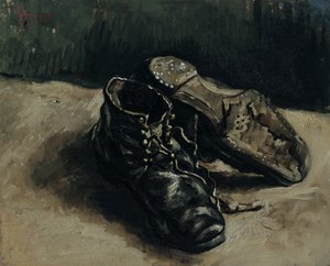Pár bot, 1886 od Vincent van Gogh