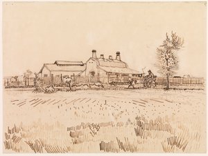 Továrna na dlaždice, 1888 od Vincent van Gogh