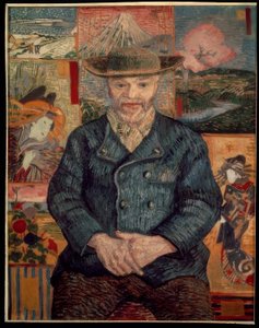 Portrét Pere Tanguyho od Vincent van Gogh