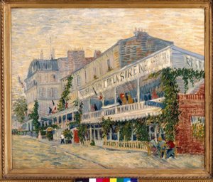 Das Restaurant de la Sirène v Asnières od Vincent van Gogh