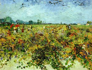 Zelená vinice od Vincent van Gogh