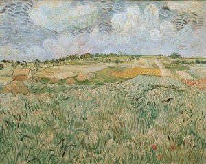 Rovina v Auvers s dešťovými mraky od Vincent van Gogh