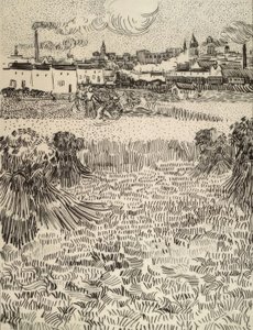 Sklizeň od Vincent van Gogh
