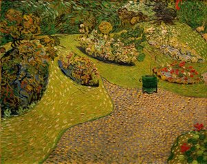 Zahrada v Auvers od Vincent van Gogh