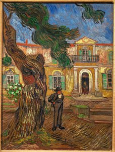 Nemocnice Saint-Paul v Saint-Remy-de-Provence od Vincent van Gogh