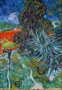 Zahrada doktora Gacheta v Auvers sur Oise (Auvers-sur-Oise) Obraz Vincenta van Gogha (1853-1890) 1890 Ne. 0,73x0,52 m Paříž, muzeum Orsay od Vincent van Gogh