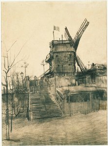 Mlýn v Galette od Vincent van Gogh
