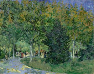 Cesta v parku Arles, 1888. od Vincent van Gogh