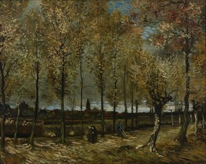 Topoly u Nuenenu od Vincent van Gogh