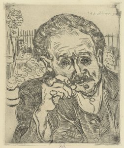 Portrét doktora Gacheta od Vincent van Gogh