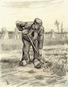Sběrač brambor, 1885 od Vincent van Gogh
