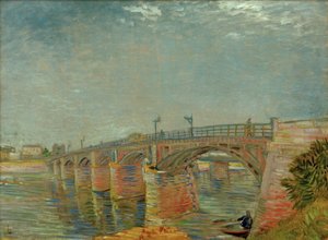 Most přes Seinu v Asnières od Vincent van Gogh