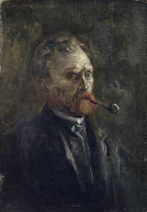 Autoportrét podle Gogha, Vincenta, van (1853-1890). Olej na plátně, rozměr: 27,2x19 od Vincent van Gogh