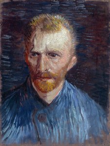 Autoportrét podle Gogha, Vincenta, van (1853-1890). Olej na plátně, rozměr: 44,5x33,6 od Vincent van Gogh