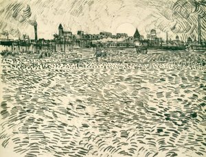 Letní večer v Arles od Vincent van Gogh