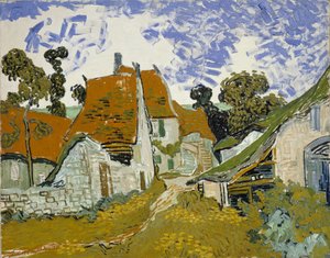 Ulice v Auvers-sur-Oise od Vincent van Gogh