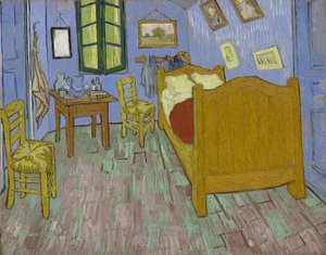 Ložnice, 1889 od Vincent van Gogh