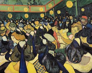 Taneční sál v Arles, 1888 od Vincent van Gogh