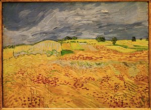 Planina v Auvers od Vincent van Gogh