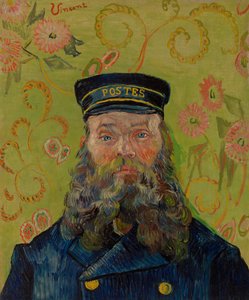 Pošťák (Joseph-Etienne Roulin) od Vincent van Gogh