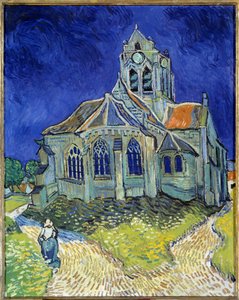 Kostel v Auvers-sur-Oise od Vincent van Gogh