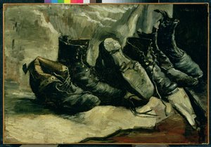 Tři páry bot od Vincent van Gogh