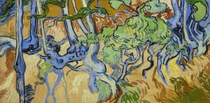 Kořeny stromů od Vincent van Gogh