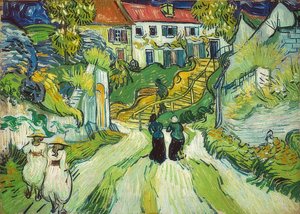 Schodiště v Auvers. 1890 od Vincent van Gogh