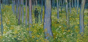Podrost se dvěma postavami od Vincent van Gogh