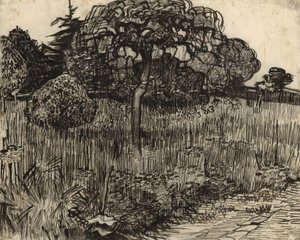 Plačící strom, 1889 od Vincent van Gogh