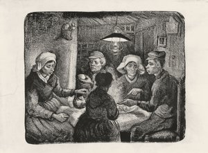 Jedlíci brambor od Vincent van Gogh