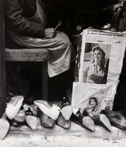 Švec (čb fotografie) od Vincenzo Balocchi