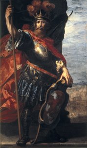 Portrét krále Vizigótů Athaulfa od Vincenzo Carducci