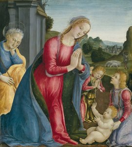 Klanění Ježíšku, c. 1490. od Vincenzo Frediani