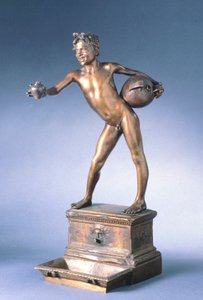 nosič vody, Vincenzo Gemito (1852-1929), bronz, 25 cm