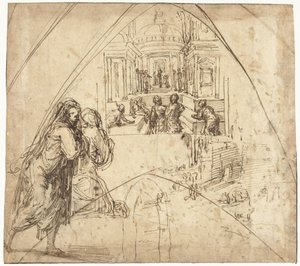 Chrám Marie od Vincenzo Tamagni da San Gimignano
