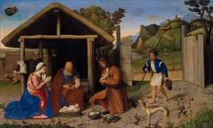 Klanění pastýřů, pravděpodobně po roce 1520.