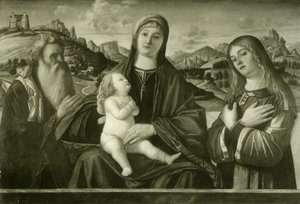 Carpaccio - Maria s dítětem a dvěma světci, Ident. č. 14 od Vittore Carpaccio