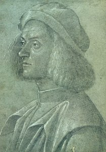 Carpaccio - Portrét mladého muže, kolem roku 1500 od Vittore Carpaccio
