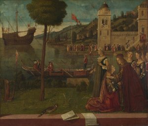 The Departure of Ceyx, c. 1502-1507 od Vittore Carpaccio