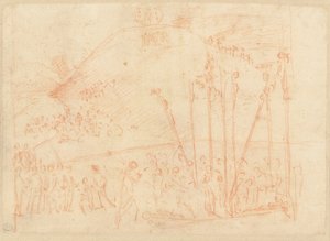 Mučednictví deseti tisíc od Vittore Carpaccio