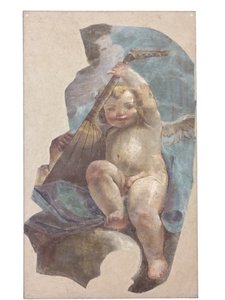 Fresky andělů, původně z kostela sv. Augustina