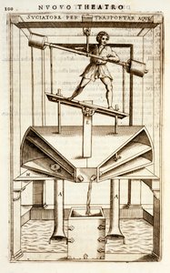 Hydraulický čerpací stroj na čerpání vody, 1607