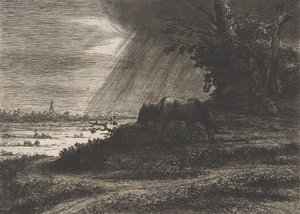 Krajina s bouří, 18.-začátek 19. století.