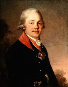 Portrét Alexandra Dmitrieviče Arsenieva (1766-1823) od Vladimir Lukich Borovikovsky